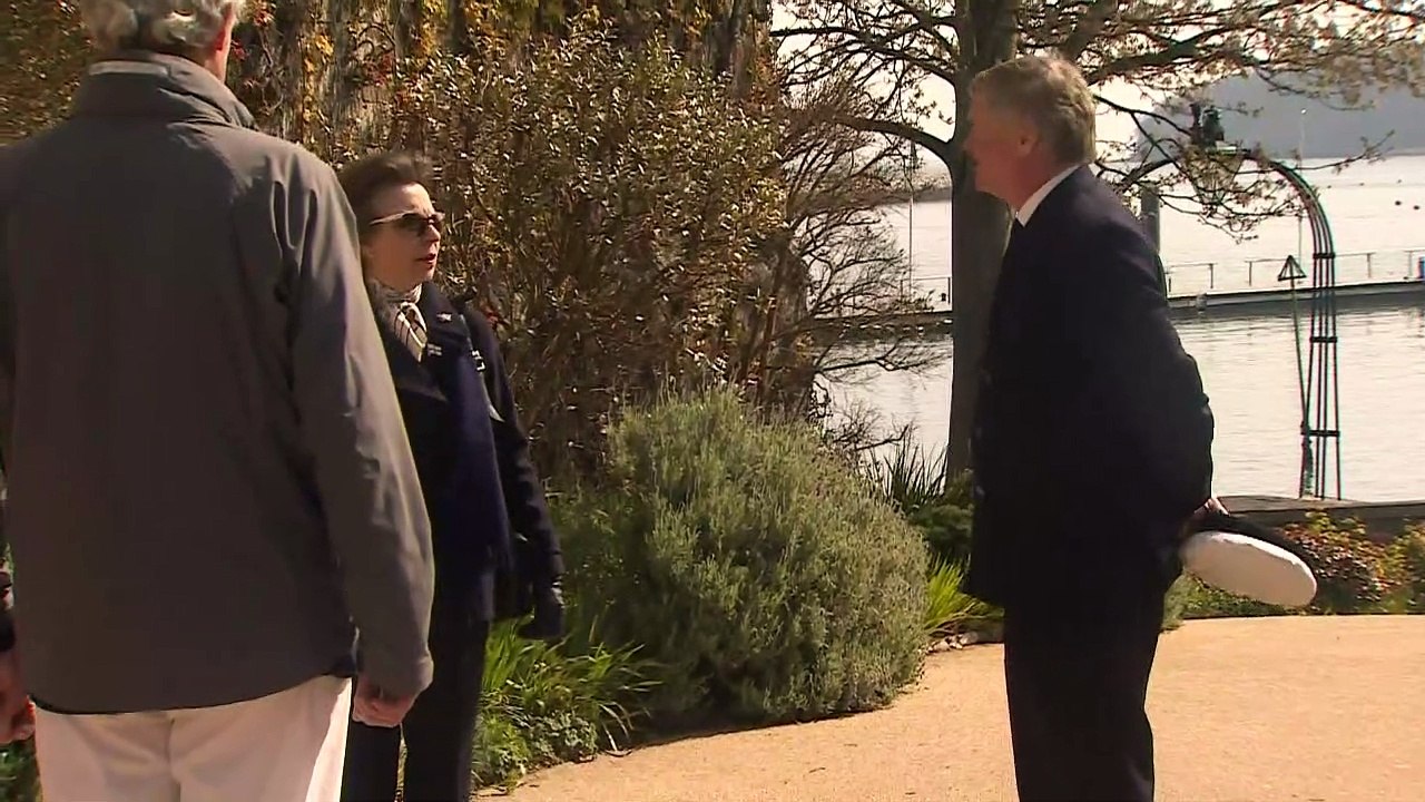 Princess Anne on early memories of sailing with the Duke