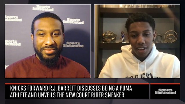 Knicks Forward R.J. Barrett Talks Puma and Unveils the New Court Rider Sneaker