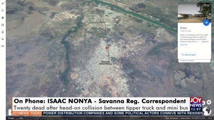 Twenty dead after head-on collision between tipper truck and mini bus - Joy News Today (14-4-21)