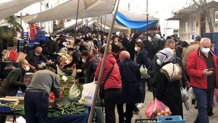 SEMT PAZARINDA SON DAKİKA YOĞUNLUĞU