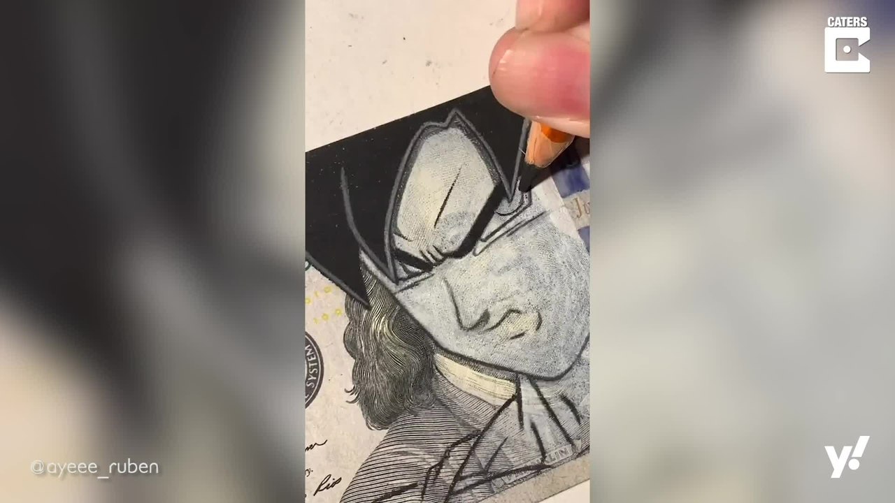 Crazy Kunst: Banknoten mit Anime-Gesichtern