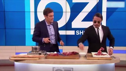 Nusret, dünyaca ünlü Dr. Mehmet Öz'ün programında