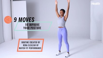 9 Moves to Improve Your Posture | Hot Moves | Health