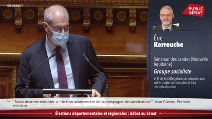Report des régionales: Intervention d'Eric Kerrouche