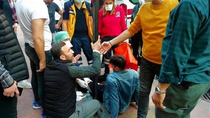 İki kişi arasındaki tartışma kanlı bitti: 1 yaralı