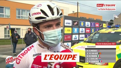 Cosnefroy : « Ça fait du bien » - Cyclisme - La Flêche Brabançonne