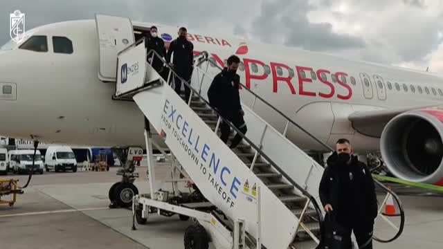 El Granada ya está en Mánchester dispuesto a dar el do de pecho en el Teatro de los Sueños