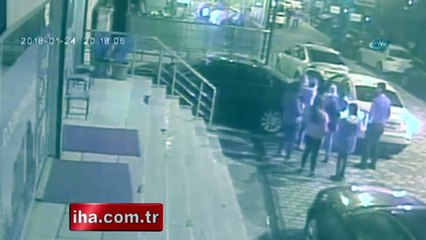 Fren yerine gaza basınca...