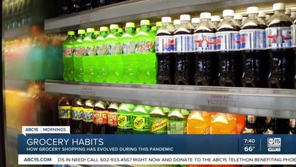 Grocery habits have changed since the pandemic began