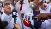 Médicos marchan en demanda aumento de honorarios y otras reivindicaciones
