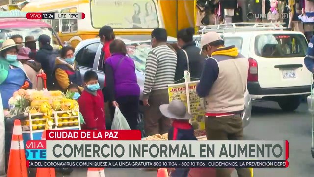 Mercado informal continúan creciendo, personas buscan opciones para sus sustentos