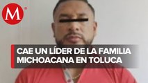 Detienen a líder del grupo delictivo la Familia Michoacana en el valle de Toluca, Edomex