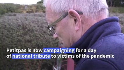 Bereaved husband asks Macron for 'French Covid victims tribute day'