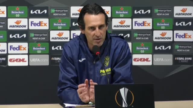 Emery: Hay que sentir que jugamos para nuestra afición y para ganar