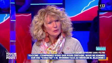 Selon Martine Wonner, ex-LREM, les personnes vaccinées sont des "cobayes"