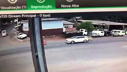 Câmeras de segurança registram assassinato em  Jandaia do Sul
