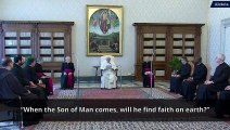 Pope: The Church's lamp of faith will always be lit