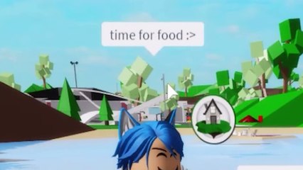 Baby Tofuu Gets Adopted By Wolf Family..  (Roblox)