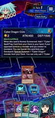 Yu-Gi-Oh! Duel Links - Go! Cyber Dragon Core Effect Gameplay #Shorts
