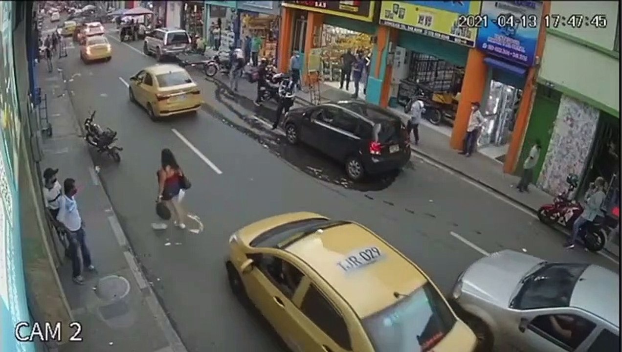 Guarda de tránsito arrollado pereira
