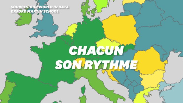 La France vaccine-t-elle plus vite que ses voisins européens? La réponse en cartes