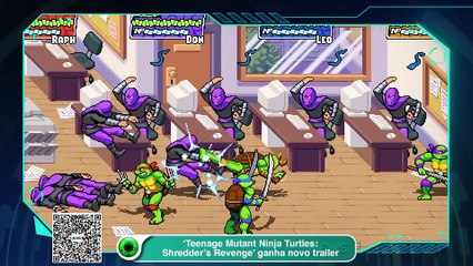 ‘Teenage Mutant Ninja Turtles- Shredder’s Revenge’ ganha novo trailer