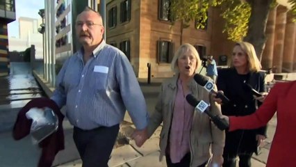 A former Labor M-P and her husband have appeared in court.. accused of blackmailing Opposition Leader Peter Malinauskas.