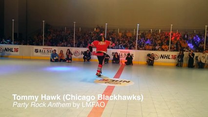 2016 Nhl All-Star Weekend Mascot Showdown - The Dance Off