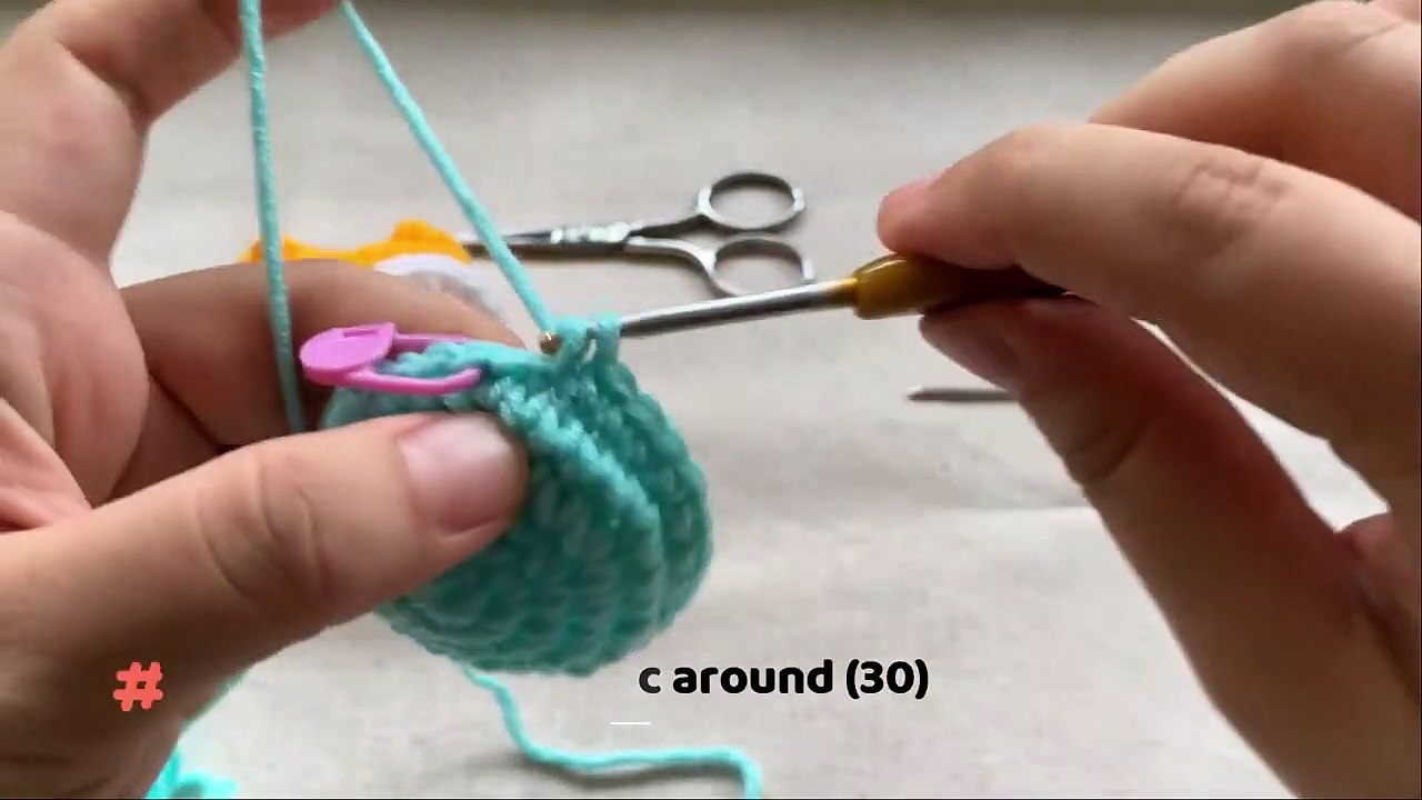Crochet Amigurumi Whale Pattern | Step By Step Tutorial