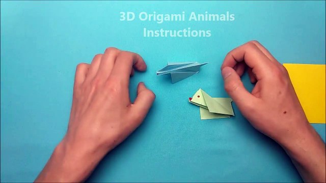 Paper Animals Easy For Beginners | Origami Dog Simple Steps | 3D Paper Crafts Making Ideas