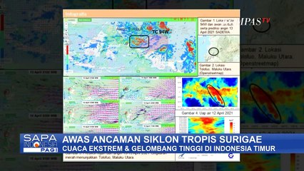 Setelah Badai Seroja Menerpa, Bagian Timur Indonesia Diminta Waspadai Siklon Tropis Surigae