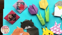 Best 5 Minute Crafts - 5 Quick & Easy Origami Projects - Easy Origami Diys