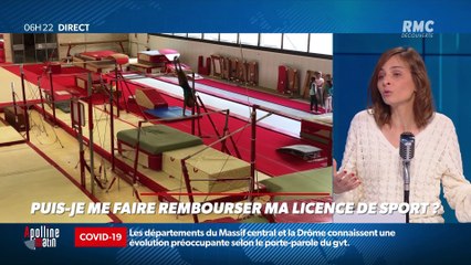 « Allô Marie ? » : Puis-je me faire rembourser ma licence de sport ? - 15/04
