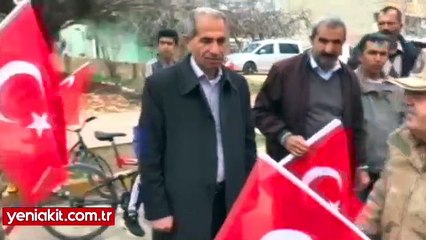 Komutanın vatandaşla birlikte duygu dolu anları!