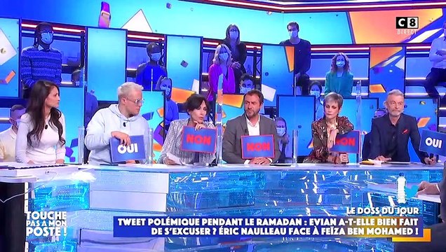 Les propos surréalistes de Gilles Verdez hier soir dans TPMP, qui affirme que Evian fait de l'islamophobie commerciale en incitant les gens à boire de l'eau... alors que nous sommes en période ramadan !
