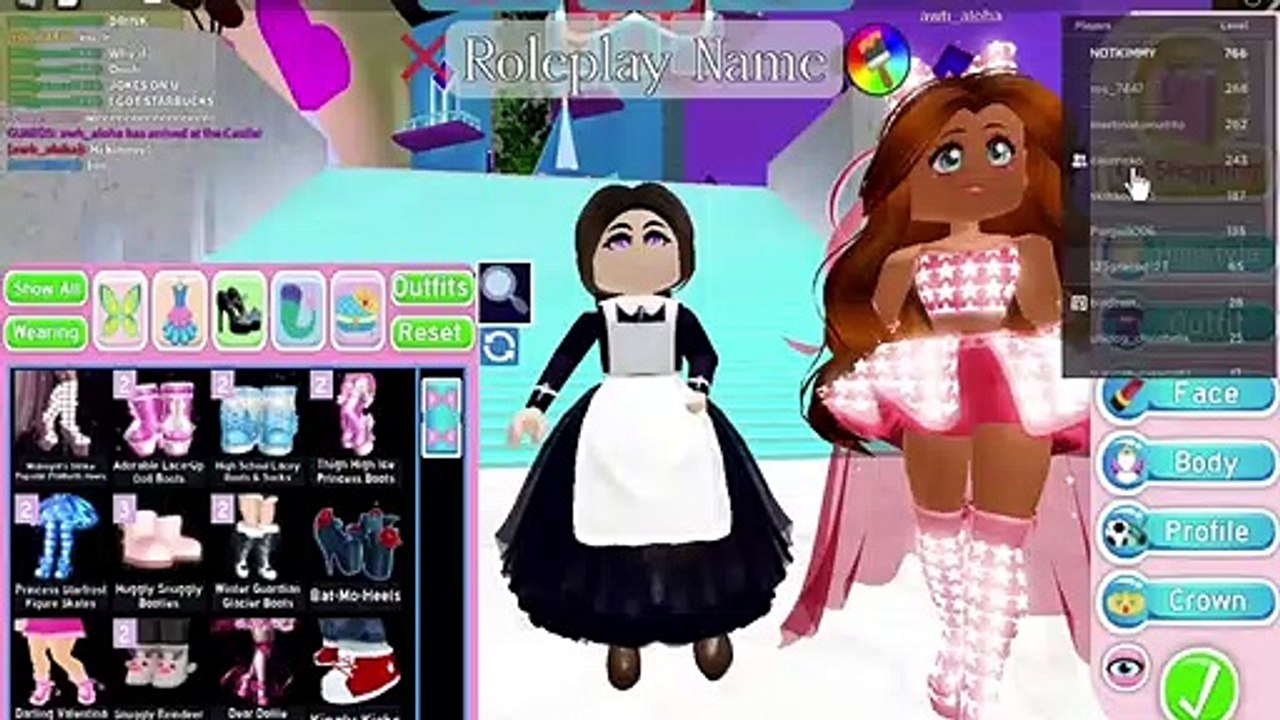 Trolling As Isabella In Roblox Royale High The Promised Neverland Video Dailymotion - roblox rp names that are not a