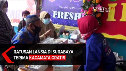 Berbagi Kebaikan, Ratusan Lansia Terima Kacamata Gratis
