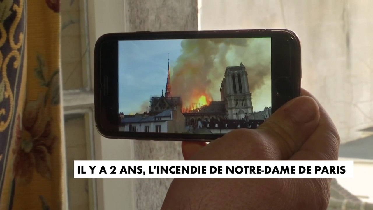 Il y a deux ans, l'incendie de Notre-Dame de Paris