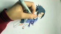 Dessin de Sasuke Pouvoir Magic