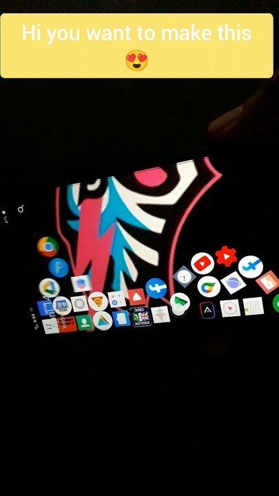 How to make your icons rolling on phone screen