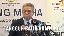 KKM saran tangguh balik kampung untuk Aidilfitri