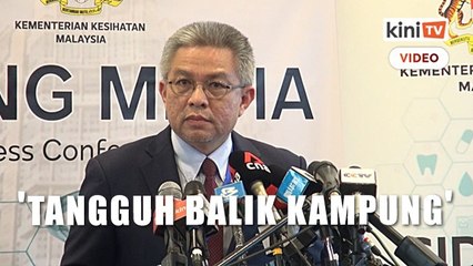 KKM saran tangguh balik kampung untuk Aidilfitri