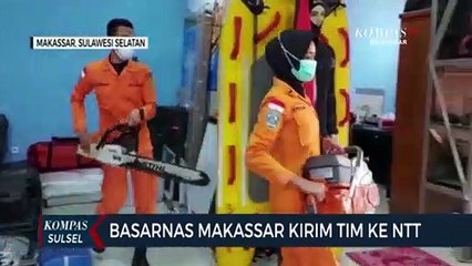 Bantu Evakuasi Korban, Basarnas Makassar Diberangkatkan Ke NTT