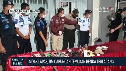 Sidak Lapas, Tim Gabungan Temukan Benda Terlarang