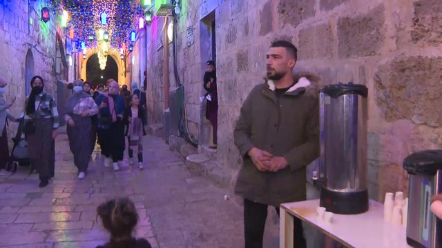 أجواء رمضانية مميزة في البلدة القديمة بالقدس