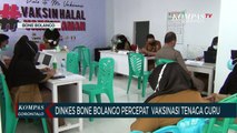Dinkes Bone Bolango Prioritaskan Vaksinasi Kepada Tenaga Guru