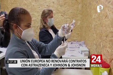 Drástica medida: UE no renovará contratos con AstraZeneca y Johnson & Johnson