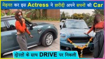 This Popular Actress Buys Her Dream Car,Shares Amazing Videos