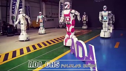 İlk insansı Türk robot, 'Erik Dalı' oynuyor