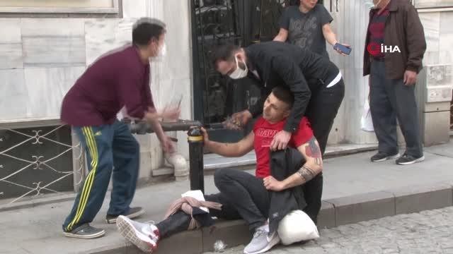 Son dakika haber! Şişli'de cezaevinden izinli çıkan gence silahlı saldırı